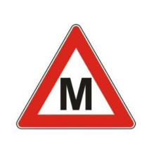 MAGNETIC SIGN LETTER M