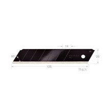 Laužomosios geležtės TAJIMA CB65RB, 25 mm, 10 vnt. Laužomosios geležtės TAJIMA CB65RB, 25 mm, 10 vnt.
