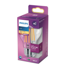 Lemputė Philips LED, A60, E27, 10,5 W, 1521 lm, 2700 K