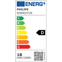 Philips LED Bulb, A67, E27, 17.5 W, 2500 lm, 2700 K