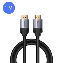 Kabelis BASEUS HDMI M, HDMI M, 1m, juodas CAKGQ-A01 Kabelis BASEUS HDMI M, HDMI M, 1m, juodas CAKGQ-A01