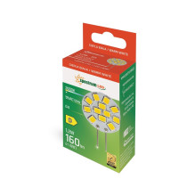 Light bulb Spectrum LED, G4, warm white, G4, 1.2 W, 160 lm Light bulb Spectrum LED, G4, warm white, G4, 1.2 W, 160 lm