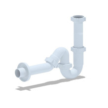 Sink siphon u-shape 11 /...
