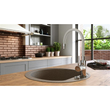 Kitchen mixer Ferro Zorba BZR4S, silver / chrome Kitchen mixer Ferro Zorba BZR4S, silver / chrome