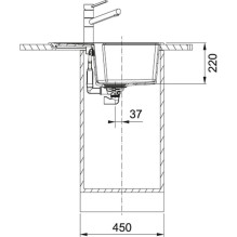 Sink Franke Urban UBG 611-62 114.0682.549 Sink Franke Urban UBG 611-62 114.0682.549