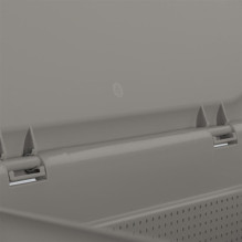 Skalbinių dėžė BRISEN, 50 l, kapučino spalvos Skalbinių dėžė BRISEN, 50 l, kapučino spalvos