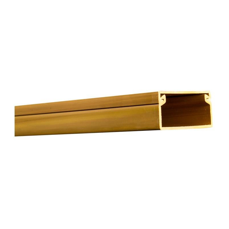 Pawbol installation trunking, 2000 x 18 x 20 mm, light brown