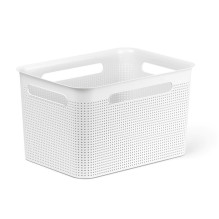 Storage box16l Brisen white