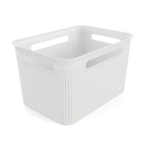 Daiktadėžė ROTHO BRISEN, 16 l, balta, 36×26,2×21,1 cm