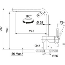 TAP ATLAS NEO S SWIVEL SIDE TAP ATLAS NEO S SWIVEL SIDE