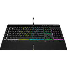 Klaviatūra Corsair K55 RGB PRO EN, juoda Klaviatūra Corsair K55 RGB PRO EN, juoda