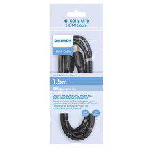 Laidas PHILIPS HDMI M, HDMI M, 1.5m, juodas SWV5510 / 00 Laidas PHILIPS HDMI M, HDMI M, 1.5m, juodas SWV5510 / 00