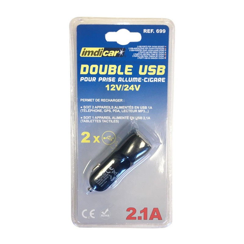 Automobilinis kroviklis USB 2X