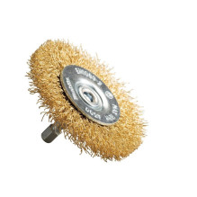 WIRE WHEEL BRUSH (BRASS...