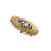 WIRE WHEEL BRUSH (BRASS...