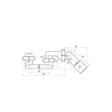 SHOWER TRAY SIPHON 1 1 / 2X40 / 50 SHOWER TRAY SIPHON 1 1 / 2X40 / 50