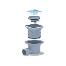 SHOWER LADDER FOR DRY TILE 10X10 REG