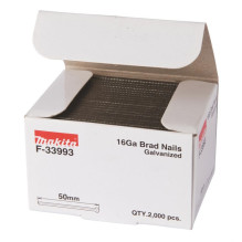 BRAD 16GA 1.6X50MM 2000PC BRAD 16GA 1.6X50MM 2000PC