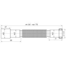 LANKSTI ŽARNA 1 1 / 2X40 / 50