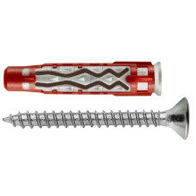 NYLON PLUG WIT SCR 6X35...