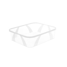 Storage box Rotho Lona, 12 l, transparent