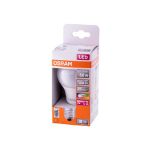 Lemputė Osram LED su pulteliu, A60, E27, 9,4W, 806lm, 2700K Lemputė Osram LED su pulteliu, A60, E27, 9,4W, 806lm, 2700K