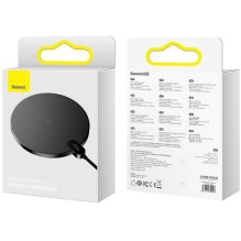 Charger Baseus Digital LED Display Wireless black Charger Baseus Digital LED Display Wireless black