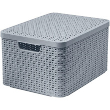 STYLE STORAGE BOXL WITH LID...