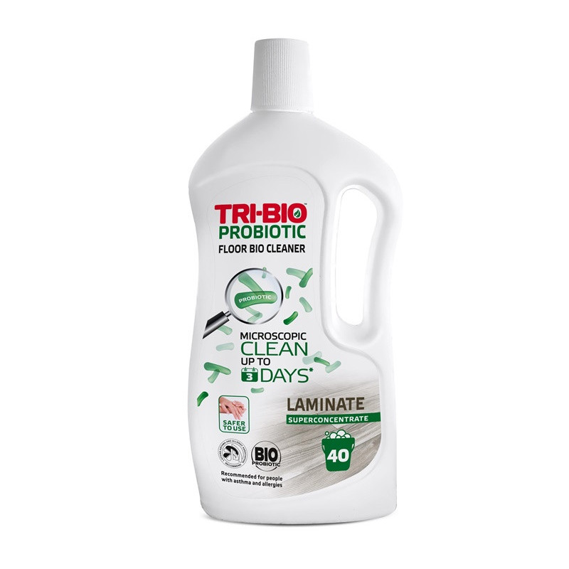Laminuotų grindų ploviklis TRI-BIO, 840 ml