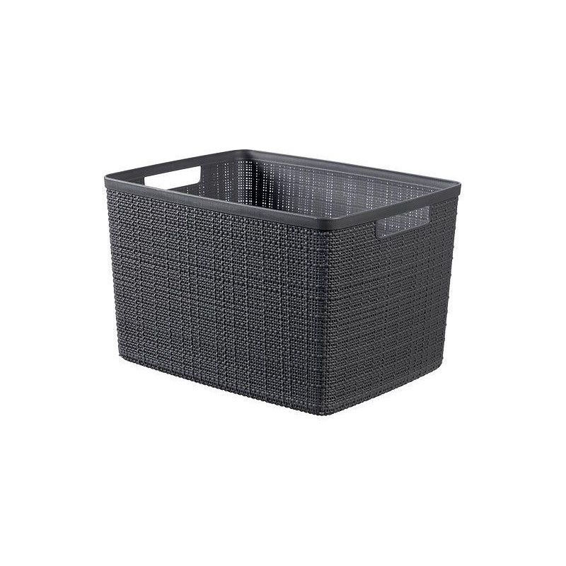 BASKET JUTE L 20L DEEP SHADOW