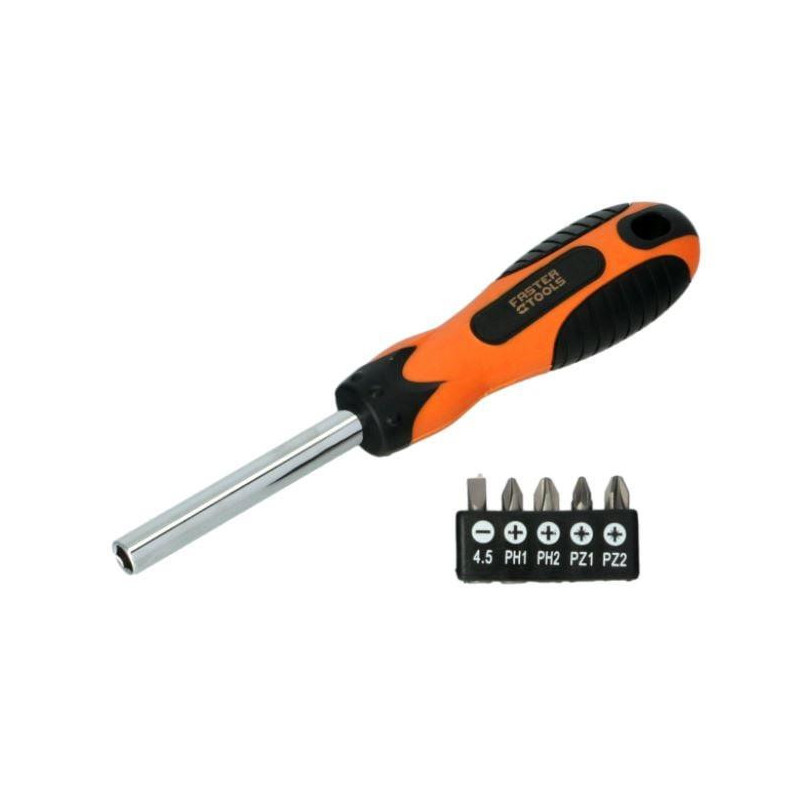 Atsuktuvas su antgaliais FASTER TOOLS