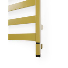 Electric towel dryer Terma Vivo, gold, 500 mm x 910 mm