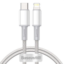 Cable Type-C to lightning 20W 1M white
