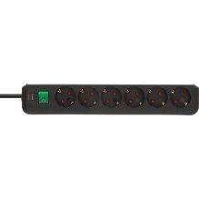 EXT.SOCKET.SWITCH 6-WAY.BLACK.3M EXT.SOCKET.SWITCH 6-WAY.BLACK.3M