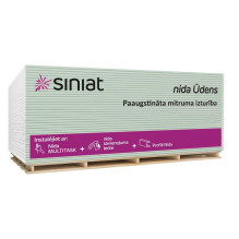 PLASTERBOARD GKBI NIDA WATER 12.5X1200X2600 PLASTERBOARD GKBI NIDA WATER 12.5X1200X2600