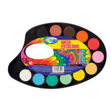 WATER COLOURS PAINTS 12COL. DIAM. 87501