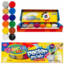 Guašas COLORINO 13239PTR / 1, 12 spalvų