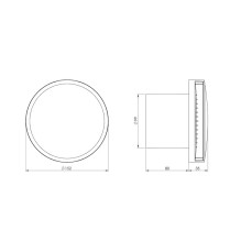 Ištraukiamasis ventiliatorius EUROPLAST EAT100A