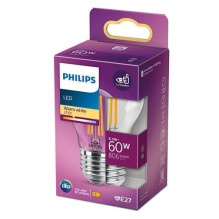 LED CLASSIC 60W E27 WW P45 CL ND RFSRT4 LED CLASSIC 60W E27 WW P45 CL ND RFSRT4