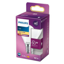 Light bulb Philips LED, P45, 2700 °K, E14, 6.5 W, 806 lm Light bulb Philips LED, P45, 2700 °K, E14, 6.5 W, 806 lm