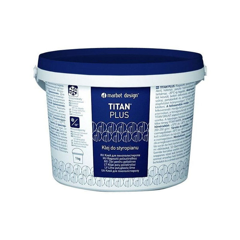 Lubų klijai Titan plius, 1 kg