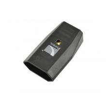 FLAT SOCKET 10A / 250V. BLACK.