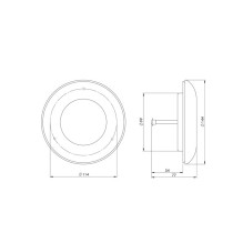 Difuzorius EUROPLAST KD100, D100 Difuzorius EUROPLAST KD100, D100