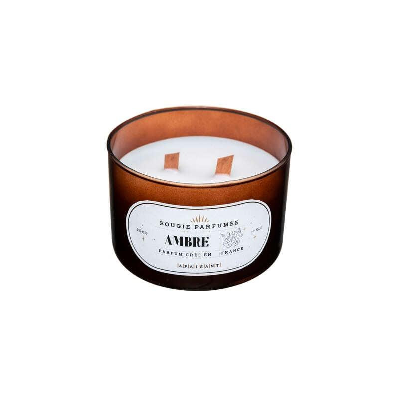 Aromatinė žvakė ATMOSPHERA AMBRE, 470 g