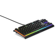 Žaidimų klaviatūra Steelseries Apex 3 TKL, anglų (US), juoda