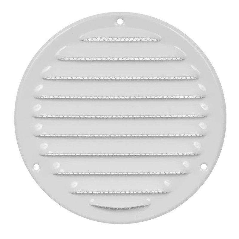 GRILLE METAL D125, WHITE