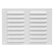 GRILLE METAL 260X190, WHITE