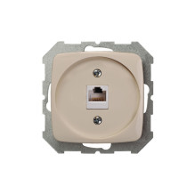 POWERP 1PLUG PC UNFR RJ45 SAND