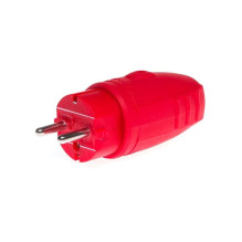 PLUG KUMMI PUNANE IP44