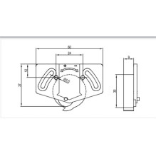 WHEEL DOOR PUSH WH02.0262.05.038 BOTTOM